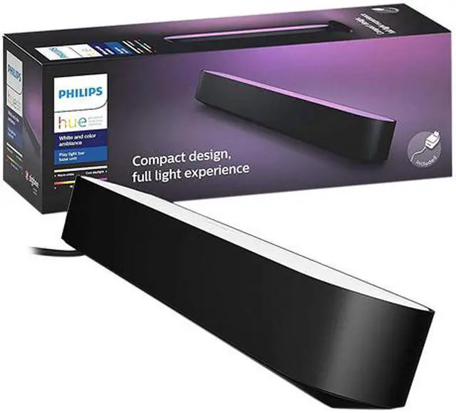 Alt view image 3 of 11 - Philips Hue Play Ambiance Smart LED Bar Light - White