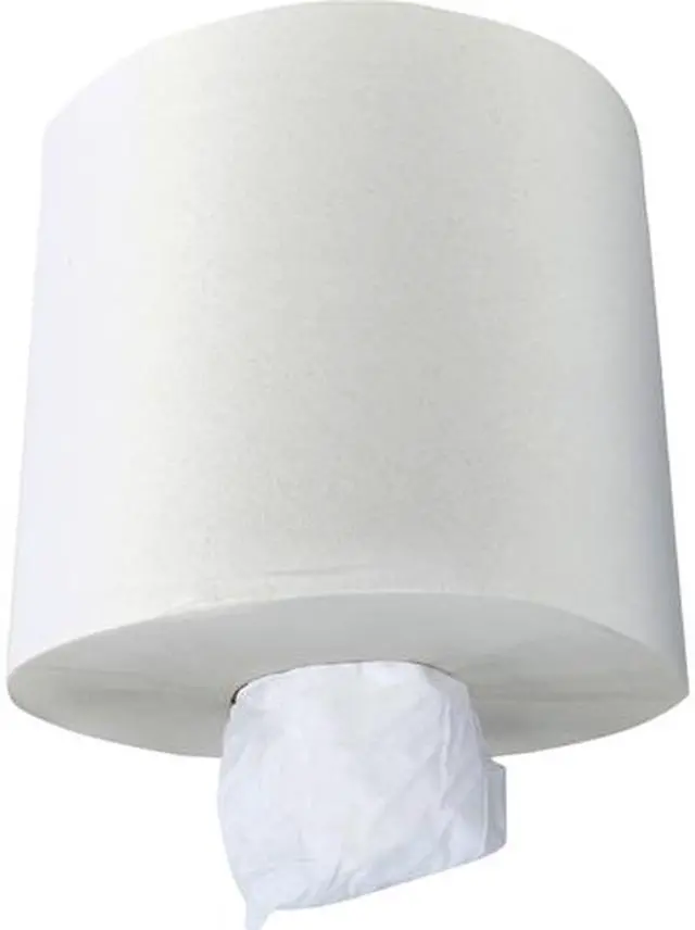 Main image of Scott Essential Center Pull Paper Towels (01010), White, Perforated Hand Paper Towels, 500 Towels / Roll, 4 Rolls / Case