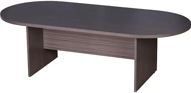 Main image of Boss 95W X 43D Race Track Conference Table, Driftwood