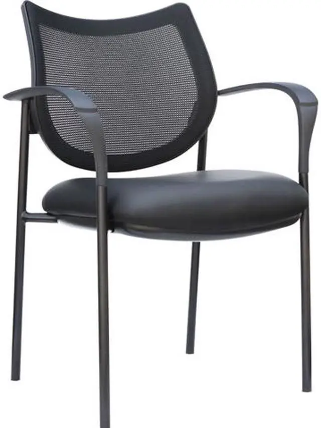 Main image of TygerClaw TYFC2321 Mesh Mid Back and Fabric Seat Guest Chair