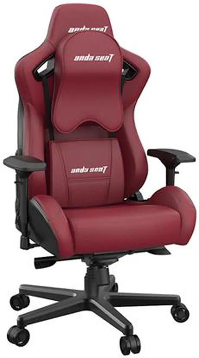 Alt view image 6 of 6 - Anda Seat Kaiser Series Extra Large Size High-Back Ergonomic Design Kaiser Premium Gaming Chair - Dark Red (AD12XL-02-AB-PV/C-A02)