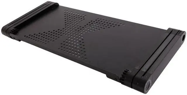 Alt view image 7 of 7 - Laptop Desk Foldable Table Stand Bed Tray with Extra Mouse Pad Side