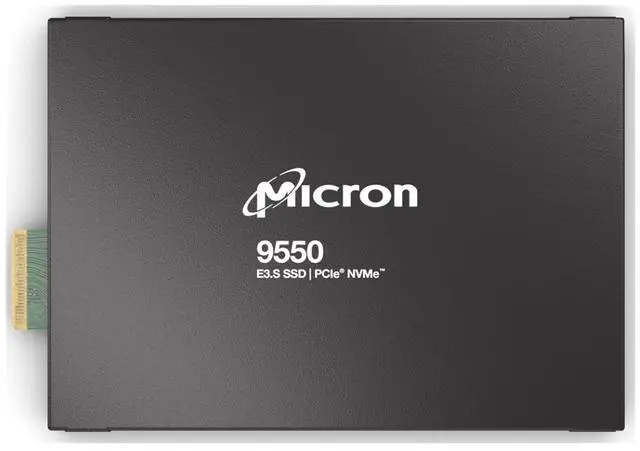 Main image of Micron 9550 PRO 30 TB Solid State Drive - E3.S Internal - PCI Express NVMe (PCI Express NVMe 5.0)