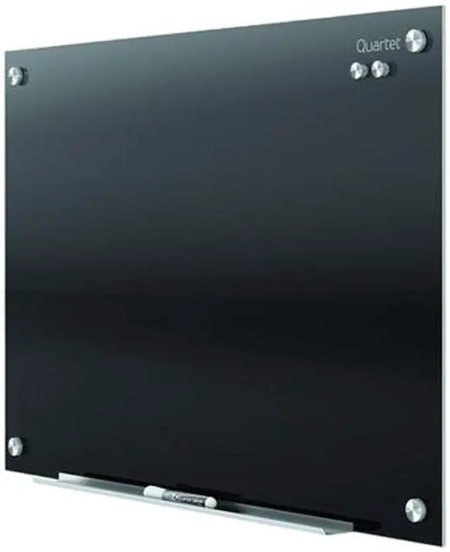 Alt view image 2 of 5 - Acco Brands - G3624B - Infinity Magnetic Glass Marker Board, 36 x 24, Black