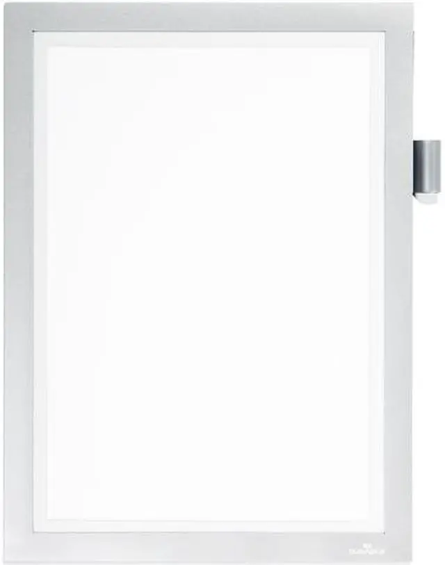 Main image of DURAFRAME Note Sign Holder, 8 1/2" x 11", Silver Frame 477323