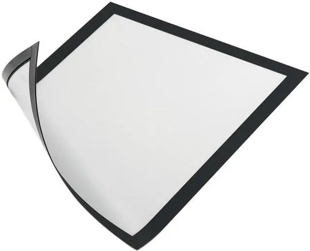 Main image of DURAFRAME Magnetic Sign Holder, 8.5 x 11, Black Frame, 2/Pack 477101