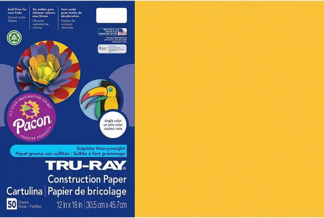 Main image of Pacon Tru-Ray Heavyweight Construction Paper