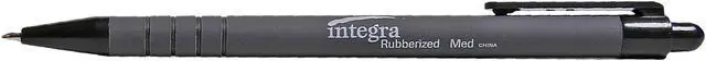 Main image of Integra Rubber Barrel Retractable Ballpoint Pens