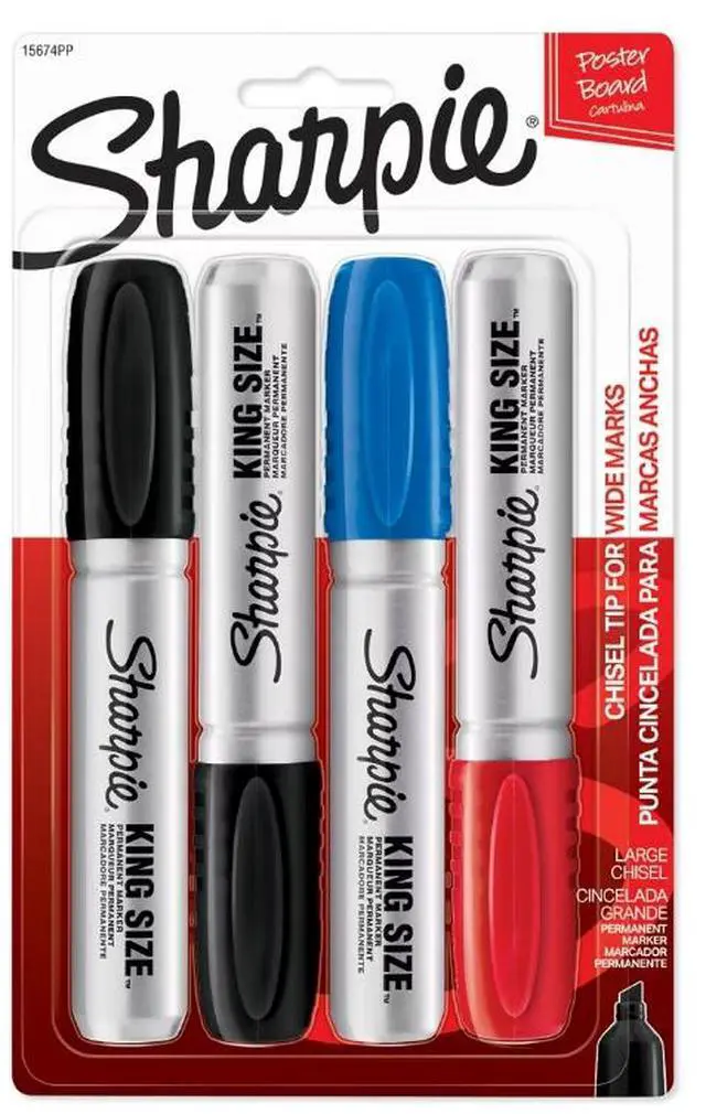 Main image of Sanford Sharpie King-Size Permanent Markers
