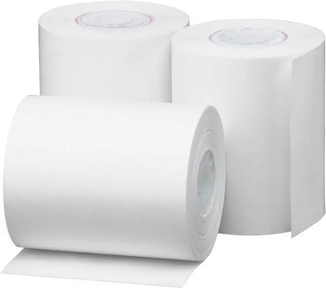 Alt view image 2 of 2 - Sparco Single-ply White Thermal Print Paper Rolls