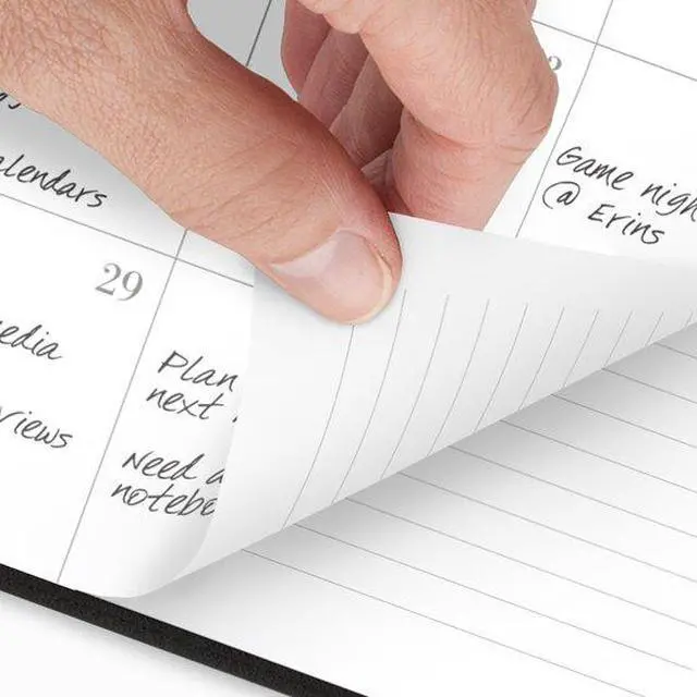 Alt view image 4 of 7 - AT-A-GLANCE® Signature 2026 Weekly Monthly Planner, Black, Large, 8 1/2" x 11"