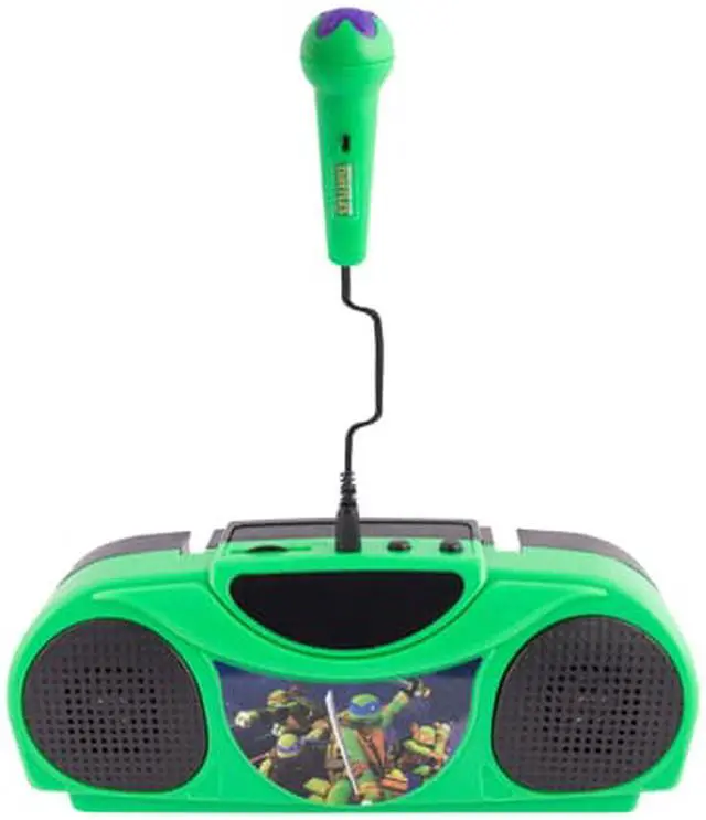 Alt view image 2 of 4 - Teenage Mutant Ninja Turtles Karaoke Radio by Sakar 16365