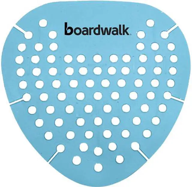 Main image of Boardwalk Gem Urinal Screens, Cotton Blossom Scent, Blue, 12/Box GEMCBL