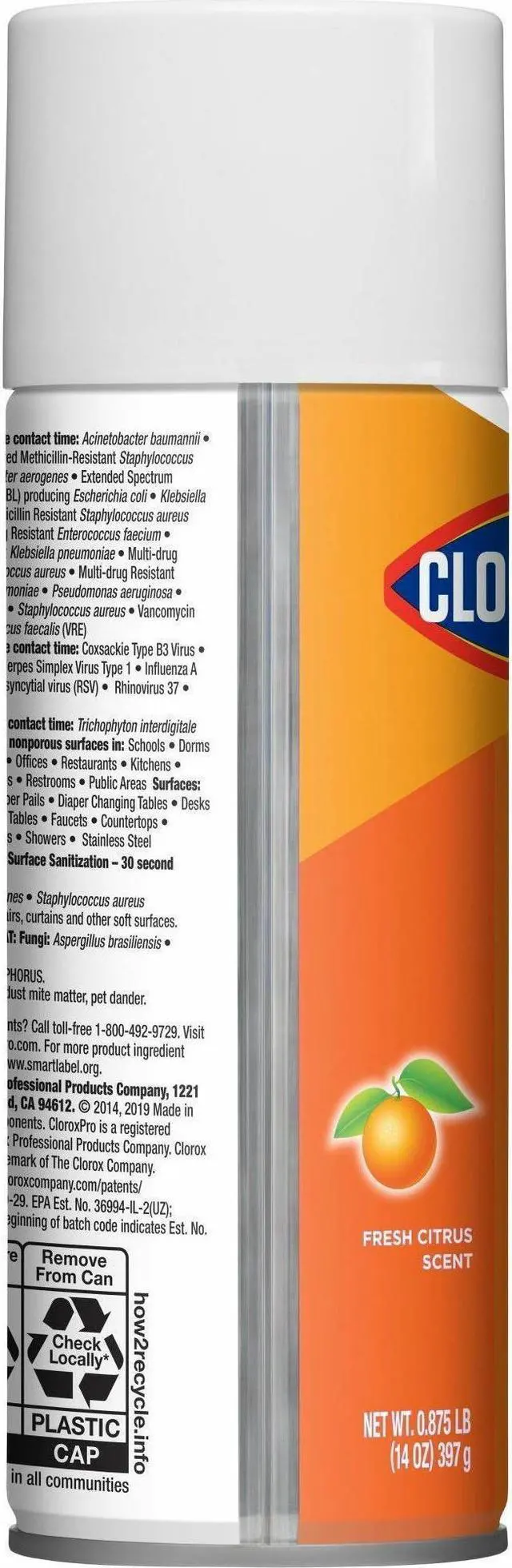Alt view image 3 of 5 - Clorox 4 in One Disinfectant Sanitizer - 1 Each 31043
