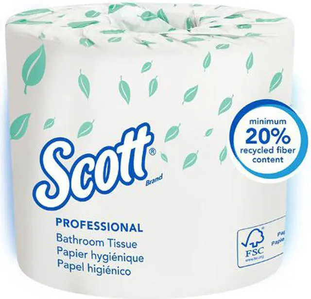Alt view image 3 of 5 - Scott Essential Standard Roll Bathroom Tissue