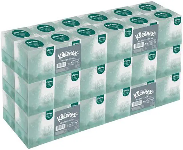 Alt view image 5 of 6 - Kleenex Professional Naturals Boutique Facial Tissue Cube for Business (21272), Upright Face Tissue Box, 2-PLY, 6 Bundles / Case, 6 Boxes / Bundle, 36 Boxes / Case