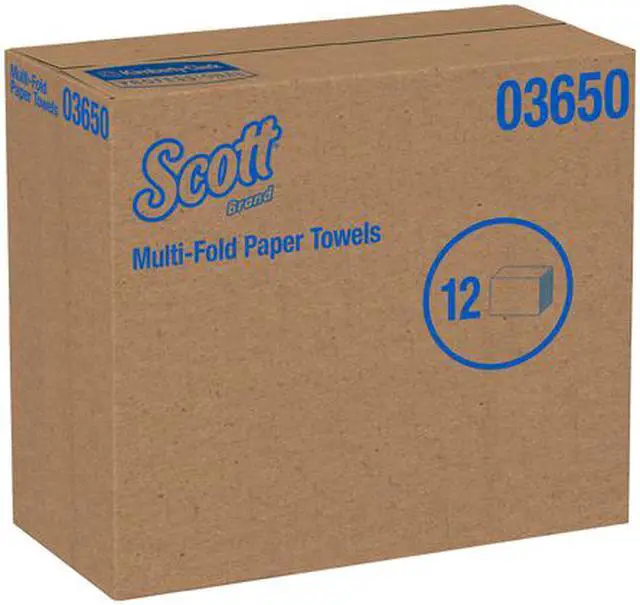 Alt view image 5 of 5 - Scott Essential Multi-Fold Towels, Convenience Case