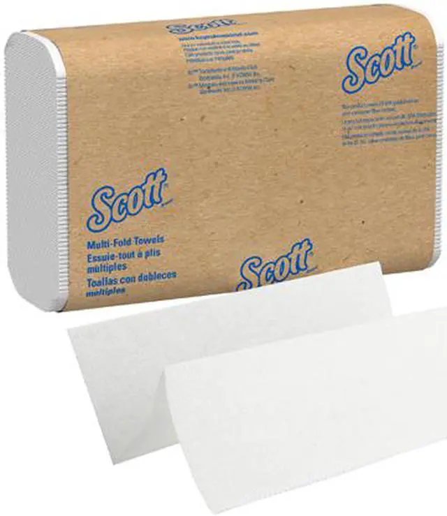Alt view image 2 of 5 - Scott Essential Multi-Fold Towels, Convenience Case