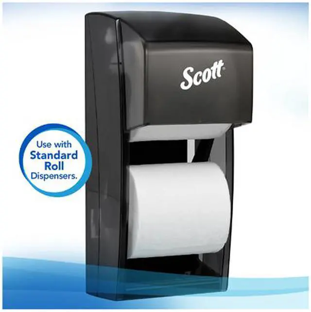 Alt view image 4 of 4 - Scott Essential Standard Roll Bathroom Tissue, Convenience Case