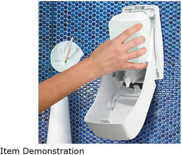 Alt view image 3 of 3 - Scott Essential (formerly Kleenex) Green Certified Foaming Hand Soap (91565), Unscented, Clear, 1.0 L Bottles, 6 Units / Case - Same Kleenex Quality, Now Scott Branded