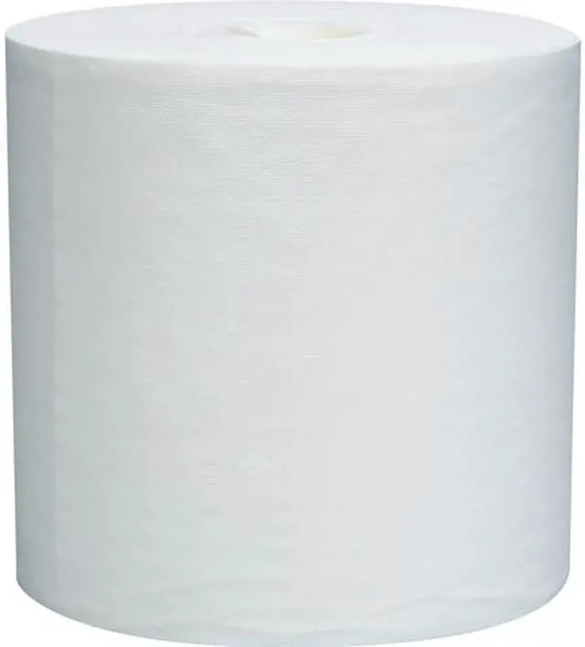 Main image of WypAll L30 DRC Towels (05820), Strong and Soft Wipes, Center-Pull Rolls, White, 300 Sheets / Roll, 2 Rolls / Case, 600 Wipes / Case