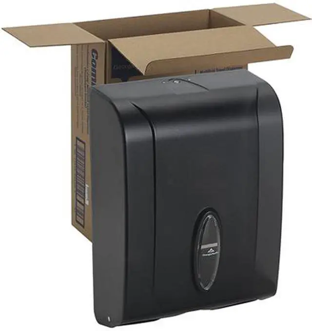 Alt view image 5 of 5 - Georgia Pacific Professional Dispenser,Twl,Combifld,Bk 56650A