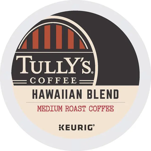 Alt view image 4 of 5 - Tully's Coffee Tropical Fruity Hawaiian Blend Extra Bold Coffee, Keurig Single-Serve K-Cup Pods, Medium Roast Coffee, 24 Count/Box
