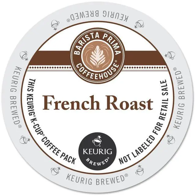 Alt view image 3 of 7 - Barista Prima French Roast K-Cup Coffee, Keurig Single-Serve K-Cup Pods, Extra Dark Roast Coffee, 24 Count/Box