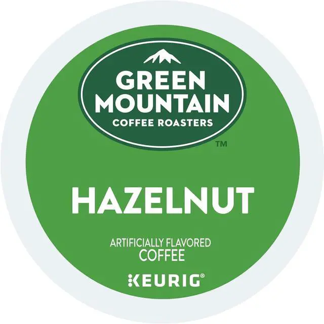 Main image of Green Mountain Coffee Roasters Hazelnut Coffee, Keurig Single-Serve K-Cup pods, Light Roast Coffee, 96 Count/Carton
