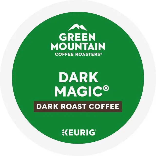 Alt view image 2 of 17 - Green Mountain Coffee Roasters Dark Magic Coffee, Keurig Single-Serve K-Cup pods, Dark Roast Coffee, 96 Count/Carton