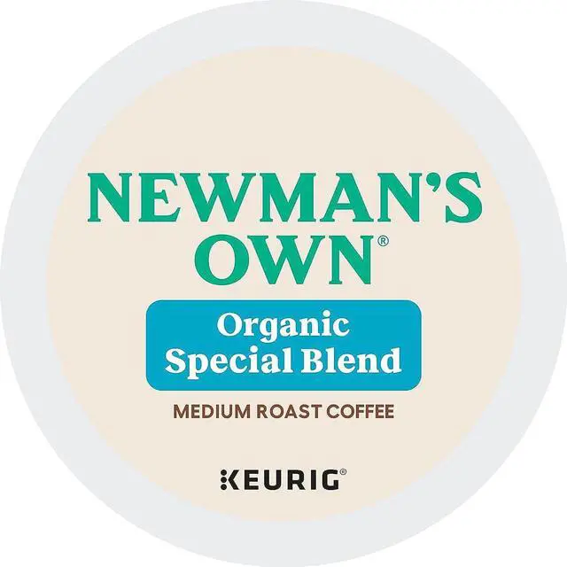 Main image of Newman's Own Organic Special Blend Coffee, Keurig Single-Serve K-Cup Pods, Medium Roast Coffee, 24 Count/Box