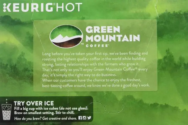 Alt view image 7 of 12 - Green Mountain Coffee Our Blend Coffee, Keurig Single-Serve K-Cup Pods, Light Roast Coffee, 96 Count/Carton