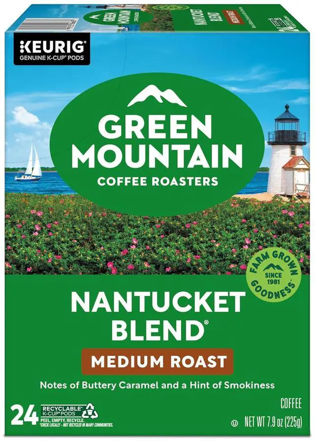 Alt view image 11 of 14 - Green Mountain Coffee Roasters Nantucket Blend, Keurig Single-Serve K-Cup Pods, Medium Roast Coffee, 96 Count/Carton
