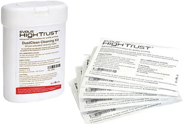 Alt view image 2 of 2 - Evolis DustClean A5004 Cleaning Kit