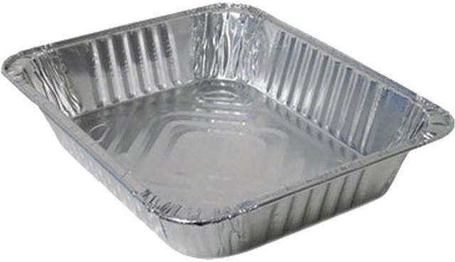 Half Size Disposable Steam Table Pan - Deep - Case of 100 #4200