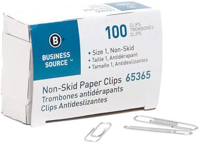 Alt view image 2 of 3 - Business Source Non-skid Paper Clip