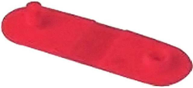Main image of Zebra Wristband clips RED 275/pack