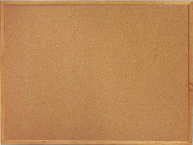 Main image of Lorell Cork Board 6'x4' Oak Frame 19071