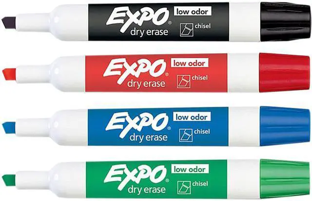 Main image of Sanford Low-Odor Dry-erase Chisel Tip Markers