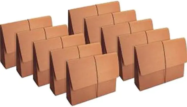 Main image of Business Source Accordion Wallets, 5-1/4" , 10 Wallets (BSN26575BX)