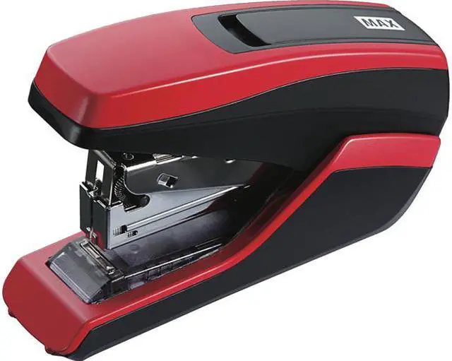 Main image of Max USA Stapler 35-Sheet Half Strip 1-3/5"Wx5-1/10"Lx3-2/5"H RDBK HD91661