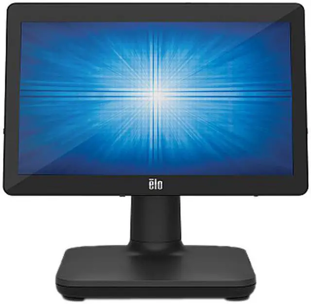 Main image of Elo E440234 EloPOS System, 15.6" 10-touch PCAP Display, Celeron, Win 10, 4GB, with Stand & I/O Hub - Black