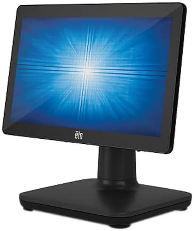 Alt view image 2 of 4 - Elo E441968 EloPOS System, 15.6" 10-touch PCAP Display, i5, Win 10, 8GB, with Stand & I/O Hub - Black