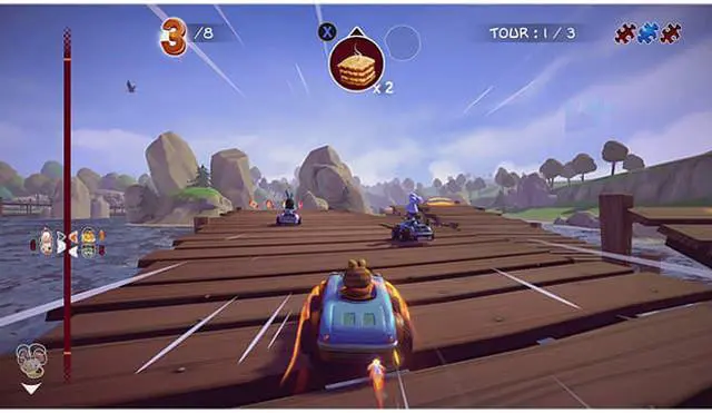 Alt view image 3 of 5 - Maximum Games Garfield Kart Furious Racing 11852US