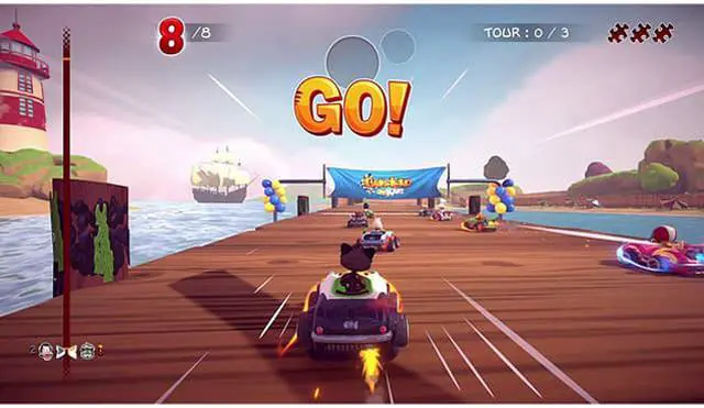 Alt view image 4 of 5 - Maximum Games Garfield Kart Furious Racing 11852US