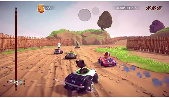 Alt view image 5 of 5 - Maximum Games Garfield Kart Furious Racing 11852US