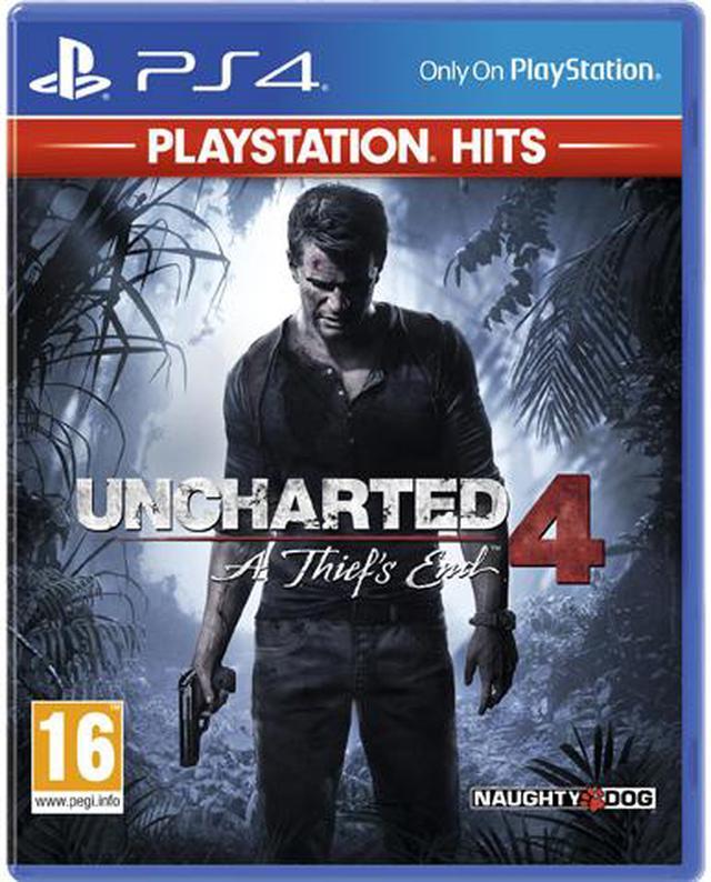 Uncharted 4 A Thief's End PS4 Game (PlayStation Hits) 