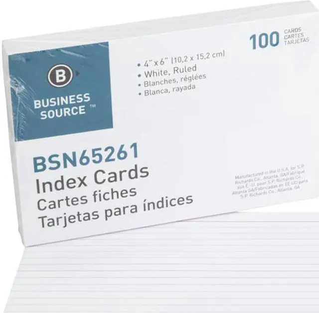 Main image of Bus. Source Ruled White Index Cards