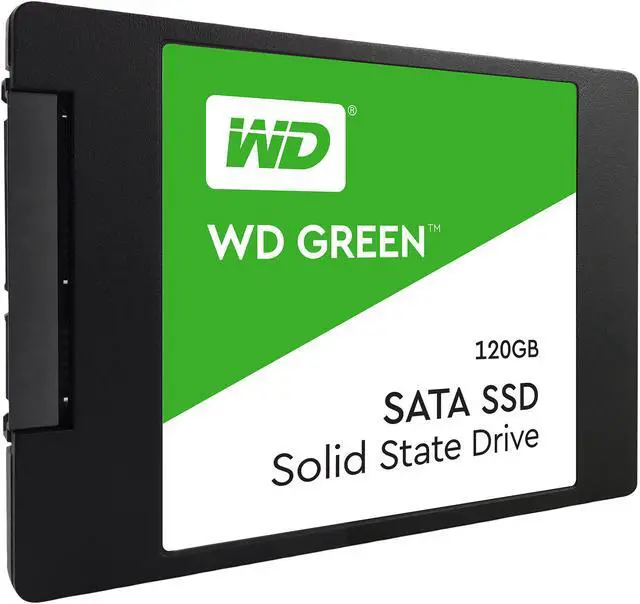 Alt view image 2 of 2 - WD Green 120GB PC SSD - SATA III 6Gb/s 2.5"/7mm Solid State Drive - WDS120G2G0A