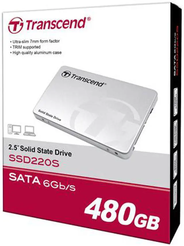 Alt view image 4 of 4 - 480GB, 2.5 SSD220S, SATA3, TLC, AL